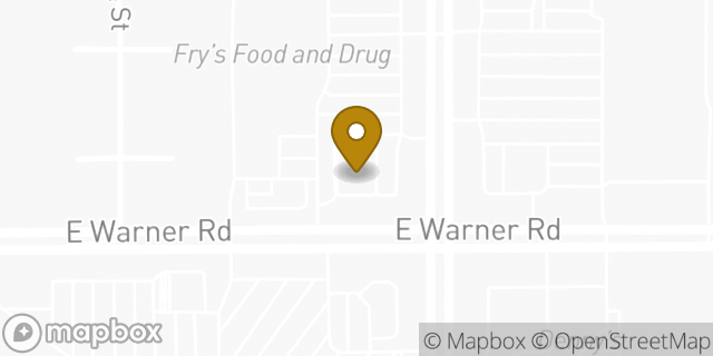 Map showing the location of McDonald's in Gilbert, AZ 85296