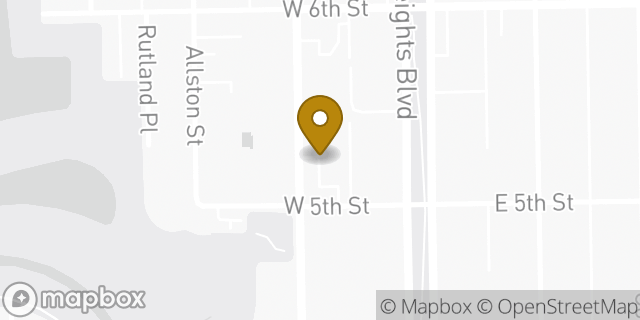 Map showing the location of HOTWORX in Houston, TX 77007