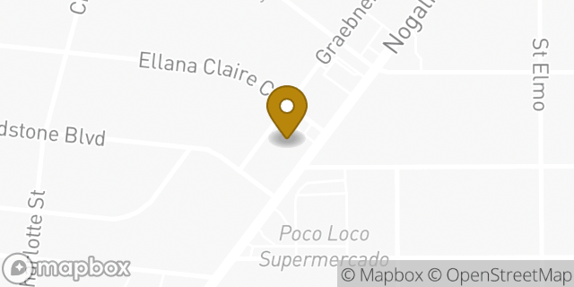 Map showing the location of EZPAWN in San Antonio, TX 78225