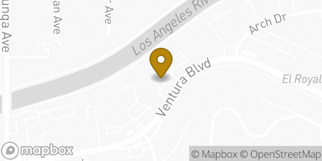 Map showing the location of HomeGoods in Los Angeles, CA 91604