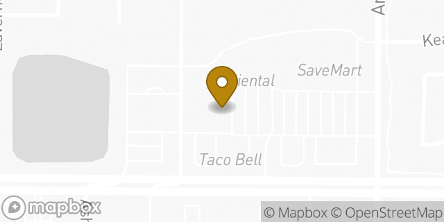 Map showing the location of CVS Pharmacy in Clovis, CA 93611