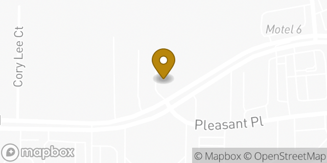 Map showing the location of Days Inn in Arlington, TX 76015