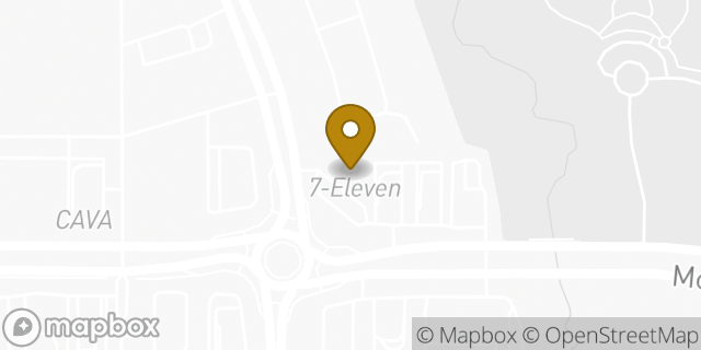 Map showing the location of 7-Eleven in Fort Worth, TX 76123
