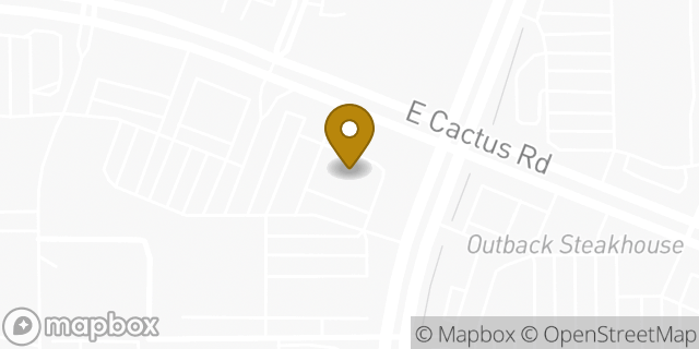 Map showing the location of Chase Bank in Phoenix, AZ 85032