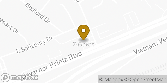 Map showing the location of Amazon Locker - Entropy in Wilmington, DE 19809