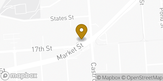 Map showing the location of The UPS Store in San Francisco, CA 94114
