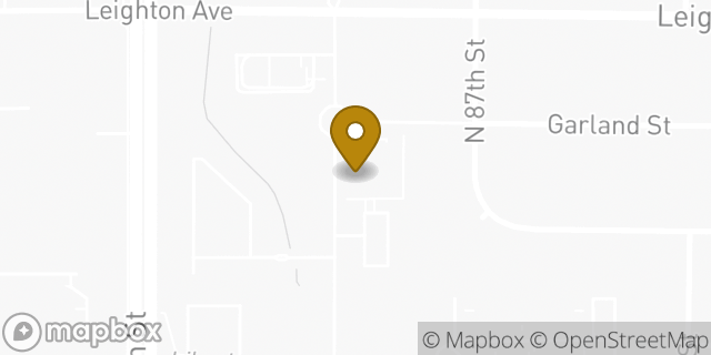 Map showing the location of Planet Fitness in Lincoln, NE 68505