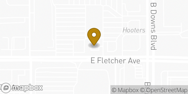 Map showing the location of Chase in Tampa, FL 33612