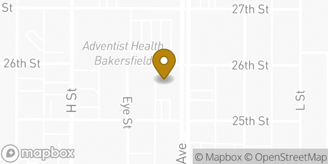 Map showing the location of Lab | Kaiser Permanente Chester Avenue Medical Offices in Bakersfield, CA 93301