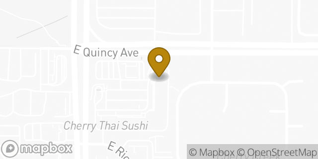 Map showing the location of ATM 7ELEVEN-FCTI in Aurora, CO