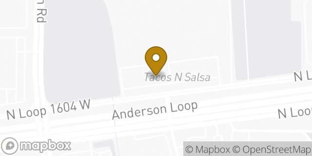 Map showing the location of Enterprise Rent-A-Car in San Antonio, TX 78249