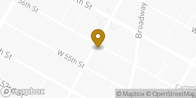 Map showing the location of McDonald's in New York, NY 10019