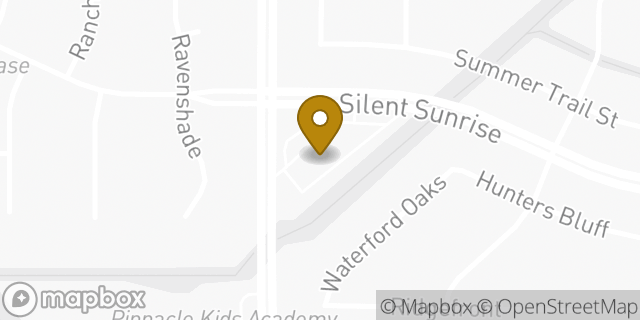 Map showing the location of Amazon Locker - Coinsurance in San Antonio, TX 78250