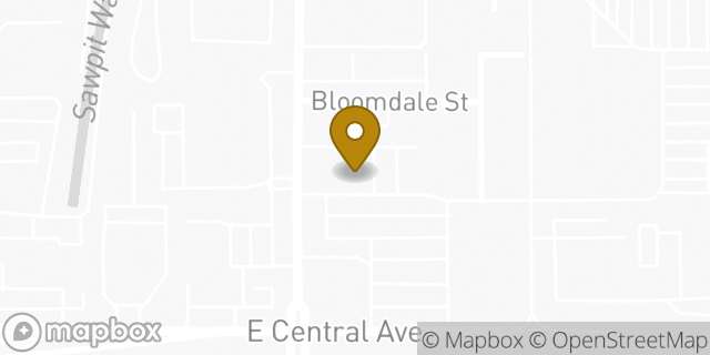 Map showing the location of 7-Eleven in Duarte, CA 91010