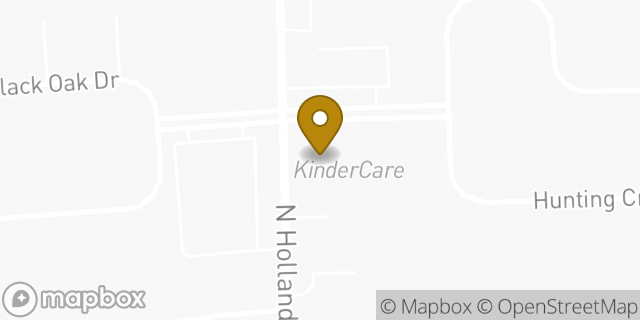 Map showing the location of Holland-Sylvania KinderCare in Toledo, OH 43615