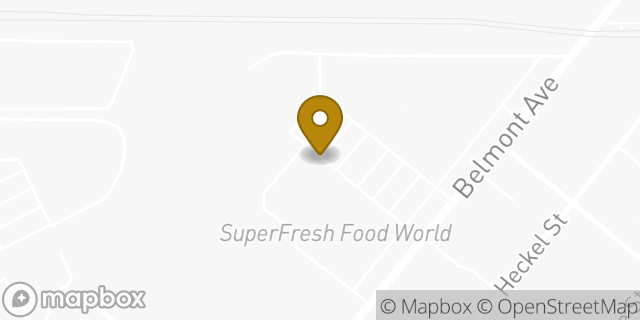 Map showing the location of Amazon Locker - Condition in Belleville, NJ 07109