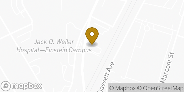 Map showing the location of McDonald's in Bronx, NY 10461