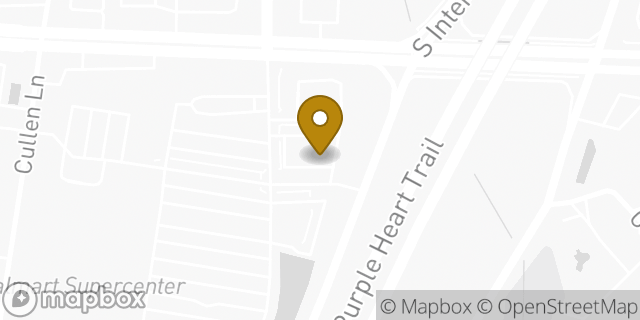 Map showing the location of Whataburger in Austin, TX 78748
