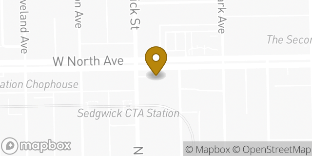 Map showing the location of The UPS Store in Chicago, IL 60610
