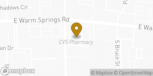 Map showing the location of ATM CVS in Las Vegas, NV 89119