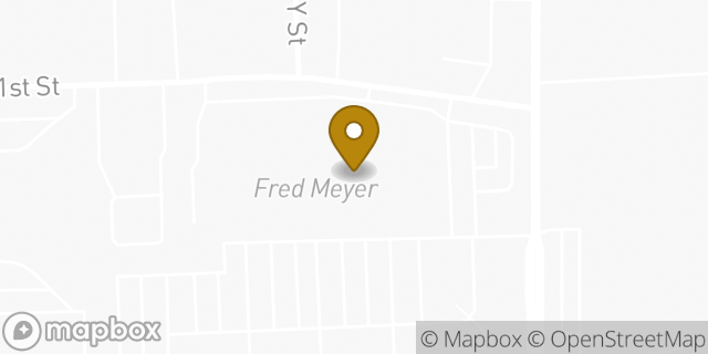 Map showing the location of Fred Meyer in Vancouver, WA 98661