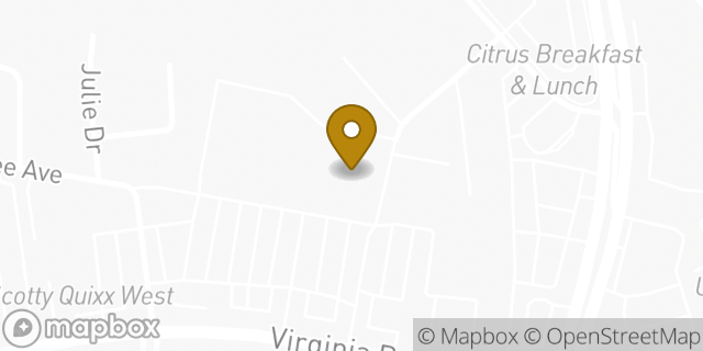Map showing the location of Food Lion in Virginia Beach, VA 23454