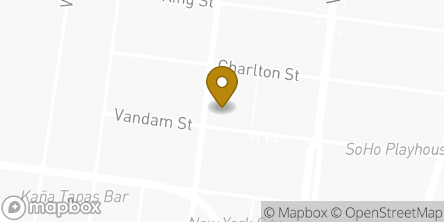 Map showing the location of La Colombe Coffee Workshop in New York, NY 10013