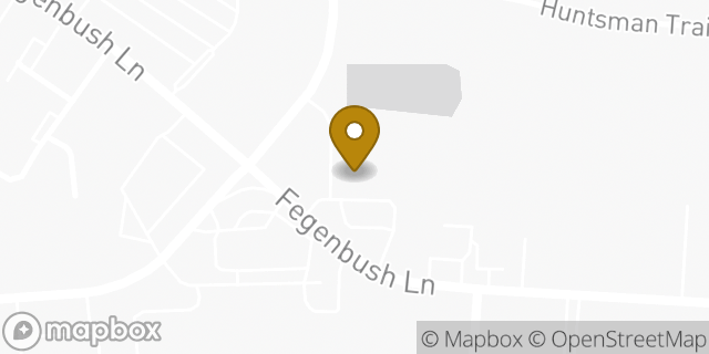 Map showing the location of Amazon Locker - Loom in Louisville, KY 40228