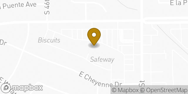 Map showing the location of ATM Safeway in Phoenix, AZ 85044