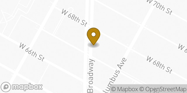 Map showing the location of Gap in New York, NY 10023