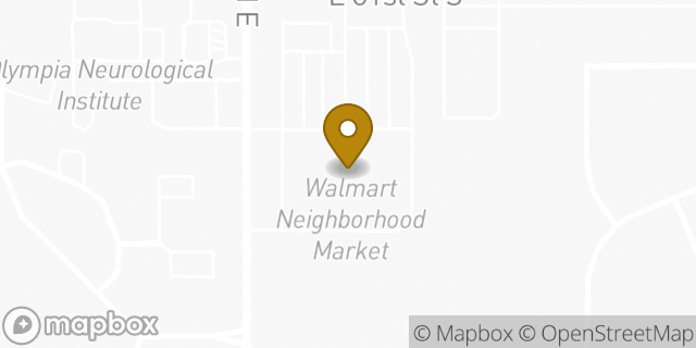 Map showing the location of Walmart Neighborhood Market in Tulsa, OK 74133