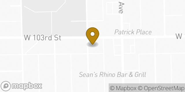 Map showing the location of Amazon Locker - Vet in Chicago, IL 60655
