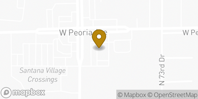 Map showing the location of QuikTrip in Peoria, AZ 85345