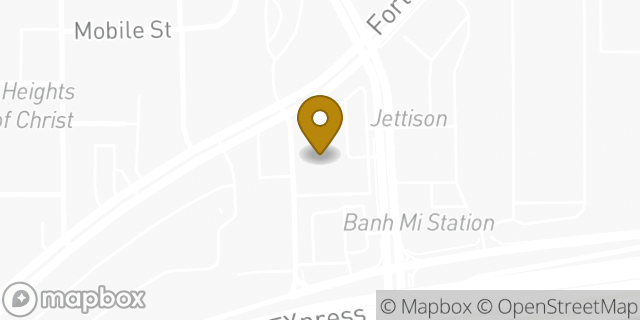 Map showing the location of Chase ATM in Dallas, TX 75208