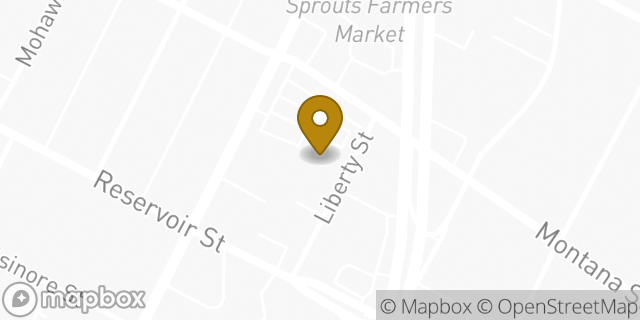 Map showing the location of Vons in Los Angeles, CA 90026