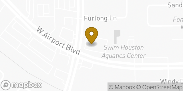 Map showing the location of CVS Pharmacy in Houston, TX 77071