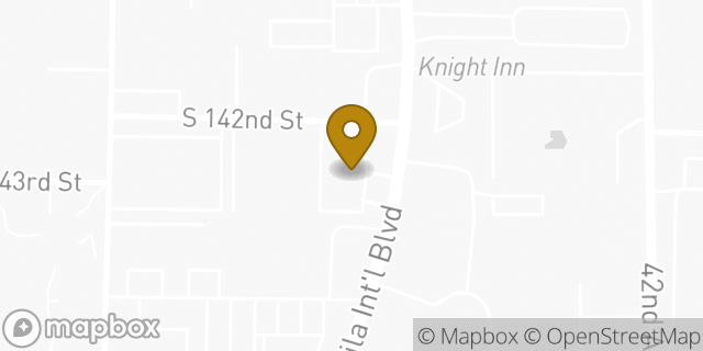 Map showing the location of Amazon Locker - Mikolaj in Seattle, WA 98168