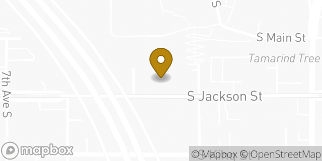 Map showing the location of Amazon Locker - Bandage in Seattle, WA 98104
