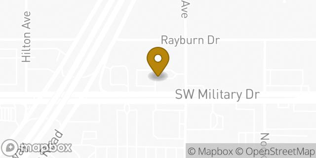 Map showing the location of QuikTrip in San Antonio, TX 78221