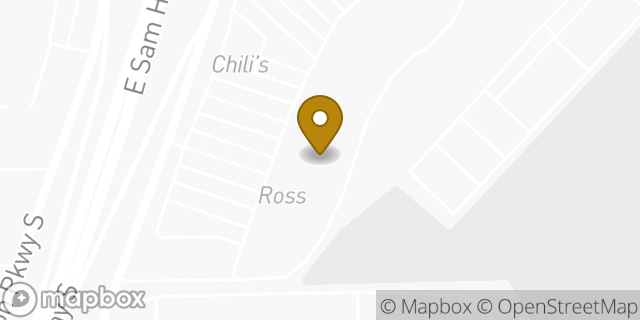 Map showing the location of HomeGoods in Pasadena, TX 77505