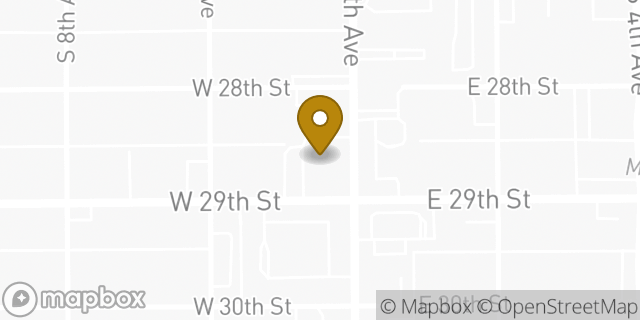 Map showing the location of Chase Bank in Tucson, AZ 85713