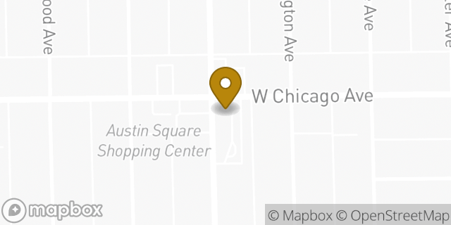 Map showing the location of McDonald's in Chicago, IL 60651
