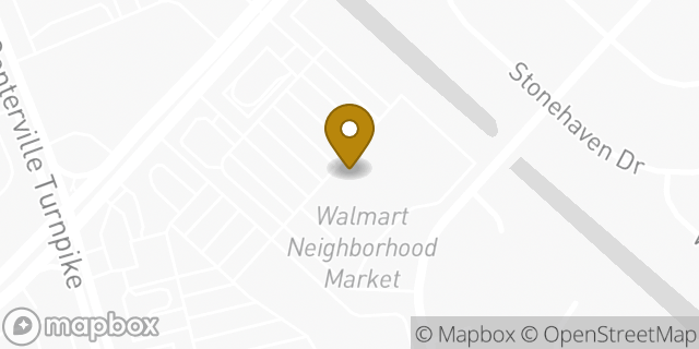 Map showing the location of Walmart Neighborhood Market in Virginia Beach, VA 23464