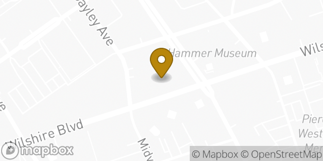 Map showing the location of Chase Bank in Los Angeles, CA 90024