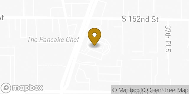 Map showing the location of McDonald's in Tukwila, WA 98188
