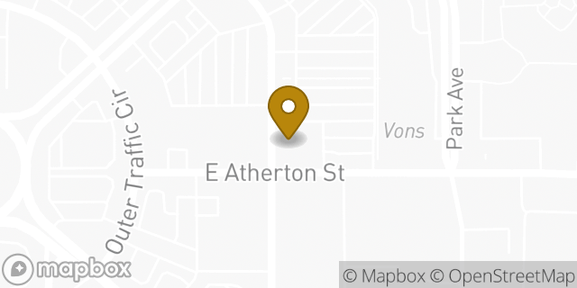 Map showing the location of Coinme in Long Beach, CA 90815