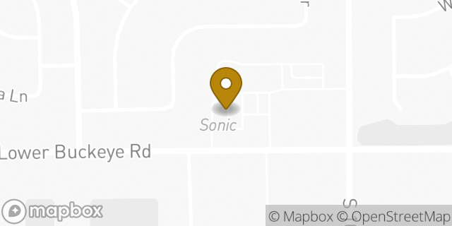 Map showing the location of Sonic Drive In in Avondale, AZ 85323
