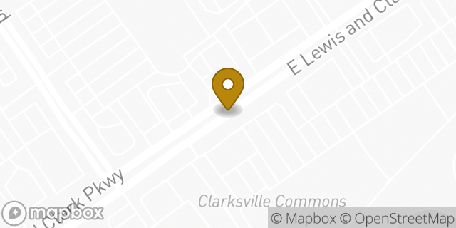 Map showing the location of Penske Truck Rental in Clarksville, IN 47129