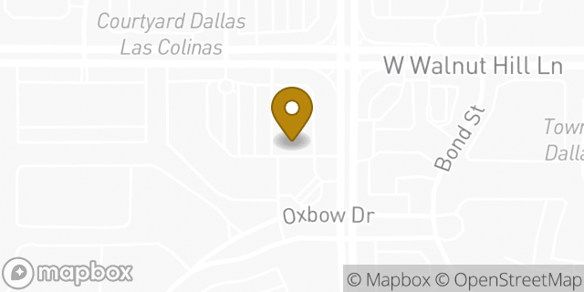 Map showing the location of Subway in Irving, TX 75038