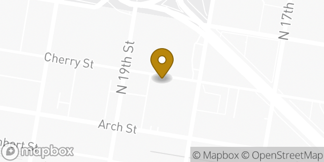 Map showing the location of Amazon Locker - Koval in Philadelphia, PA 19103